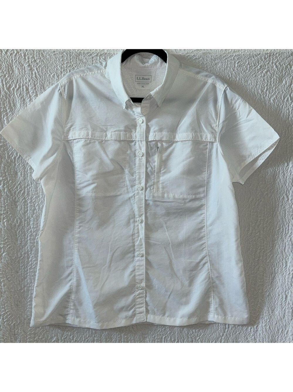 L.L.BEAN Short-Sleeve Button Down Shirt